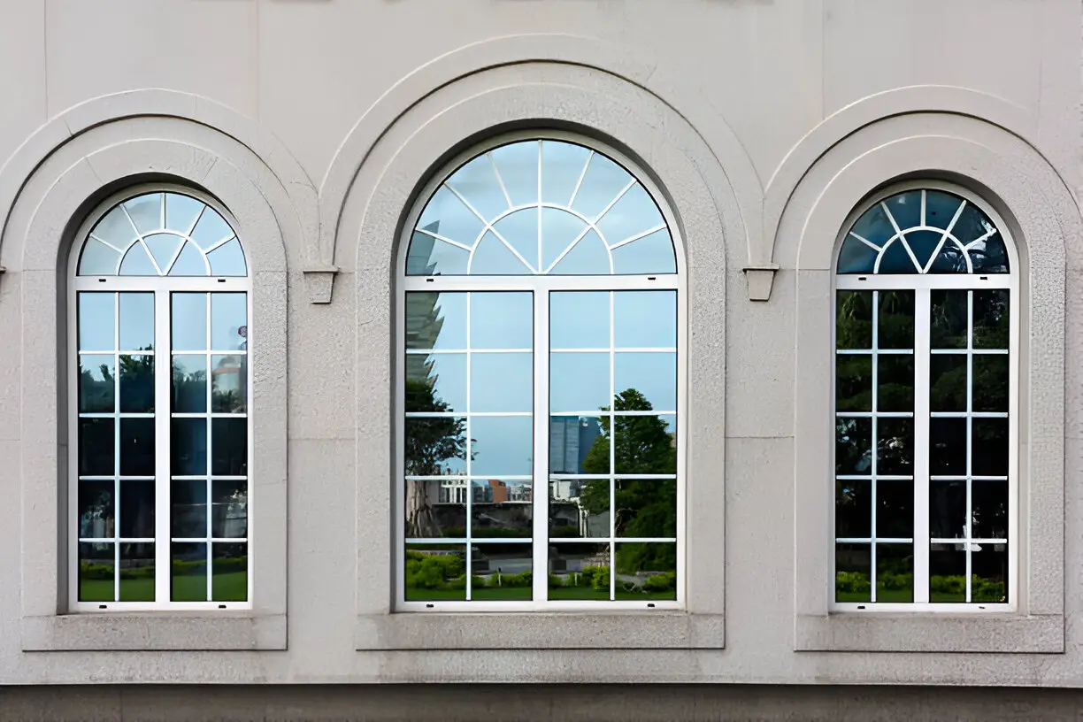 Granite window framing design in Lucknow