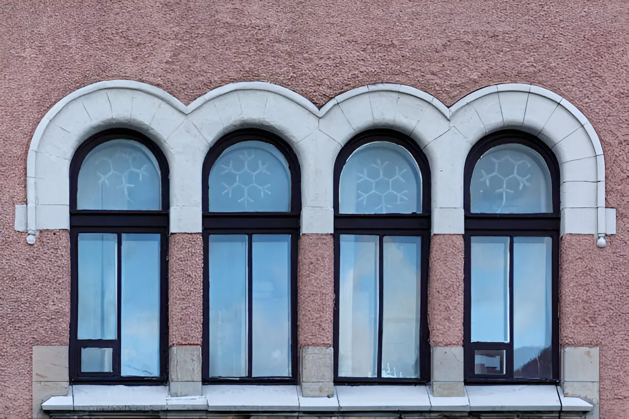 Stylish granite window frame patterns in Lucknow
