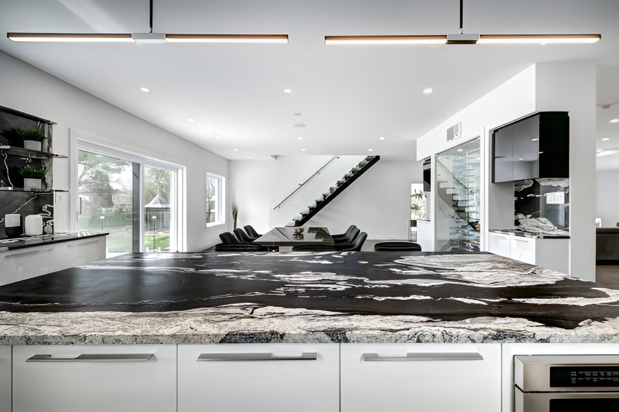 Hydra finishing granite patterns