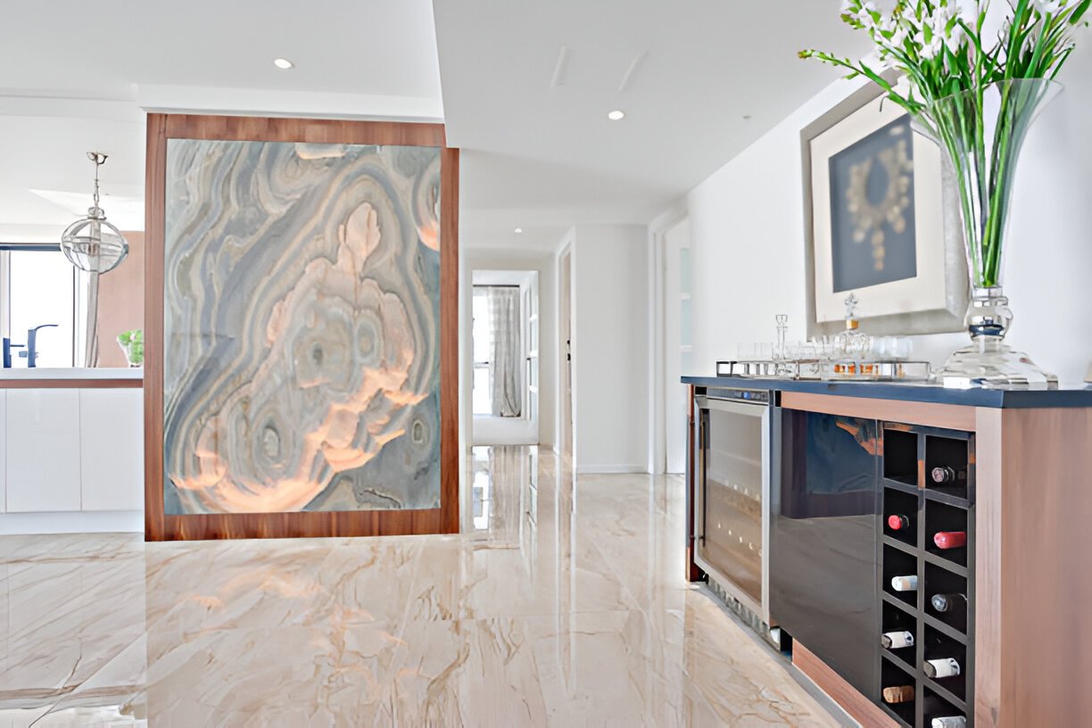 Designer Hydra finishing granite wall textures