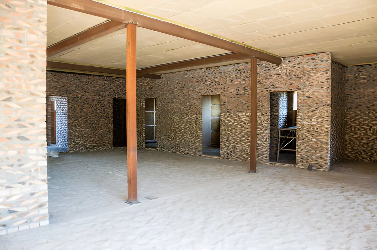 Sand blasted granite stone showroom Lucknow